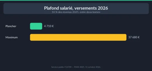 Plafond PER 2026 — plancher et maximum salarié